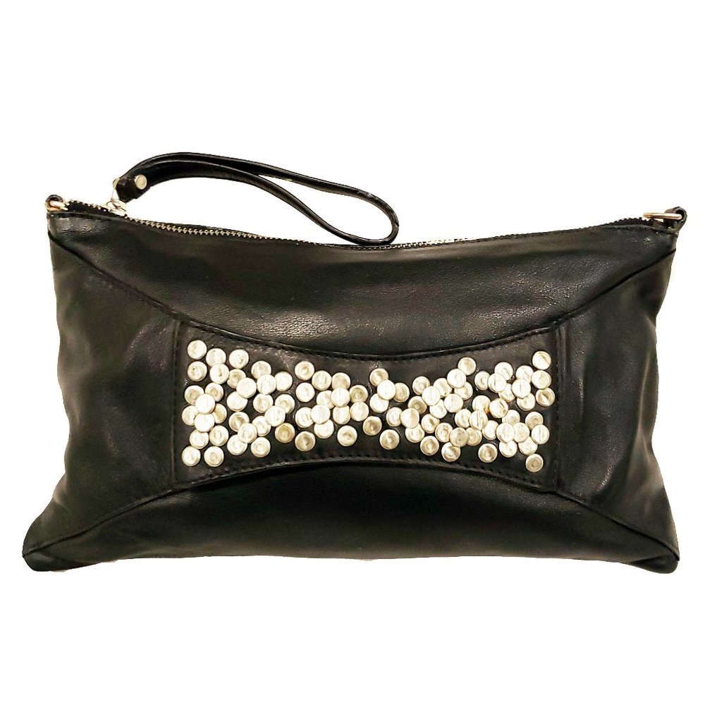 🛍️ Celine Dion Women's Cadence Crossbody Leather Clutch